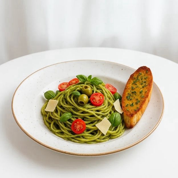 Spaghetti Pesto Pasta