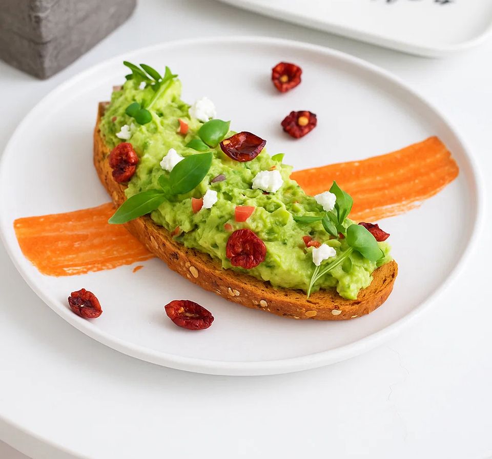 Avocado Bruschetta Tartine