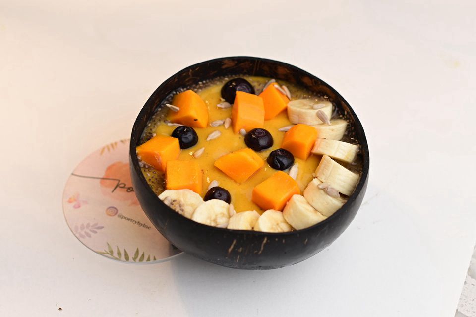 Mango Blueberry Smoothie Bowl