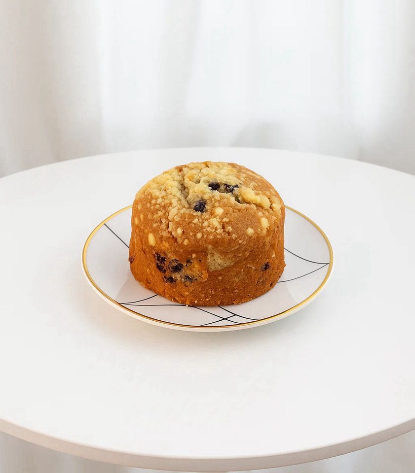 Blueberry Crumble Tea Cake