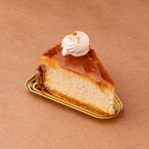 Lotus Biscoff Baked Cheesecake Pastry Slice