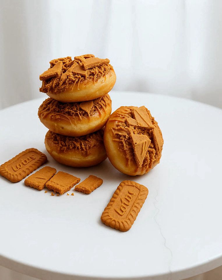 Lotus Biscoff Donuts