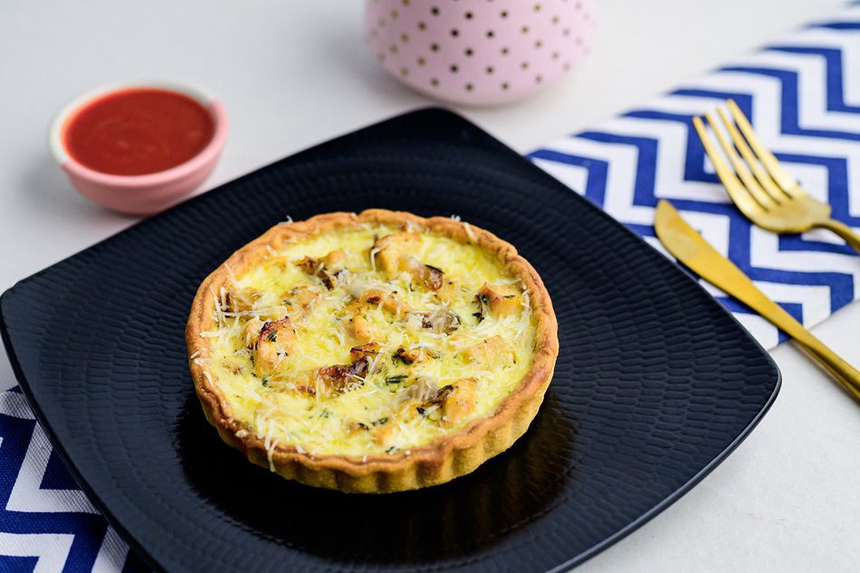 Quiche Chicken Lorraine