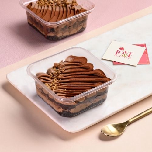 Nutella Layered Cheesecake Tub 250 gms