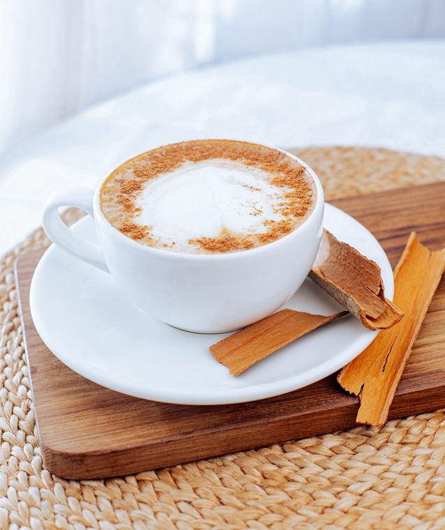 Cinnamon Spiced Dulce Latte
