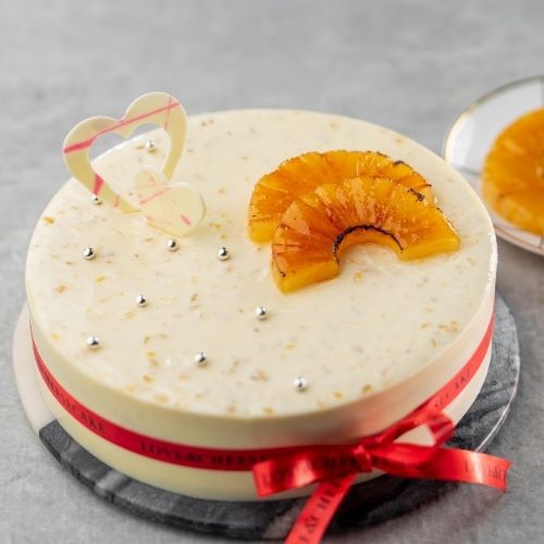 1 kg Pineapple Layered Cheesecake