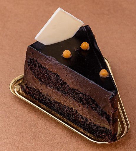 Double Chocolate Truffle with French Nougatine Slice