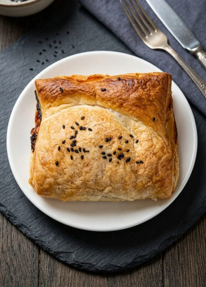 Chicken Tikka & Onion Puff