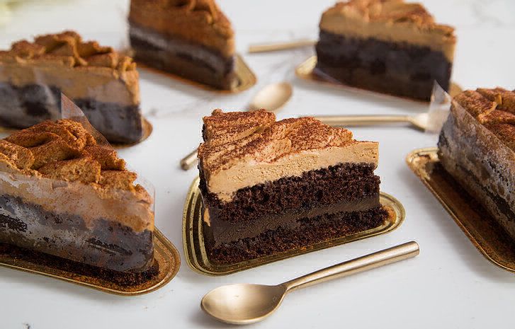 Chocolate Tiramisu Slice