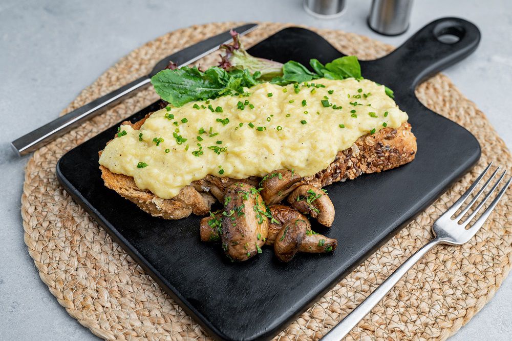 Truffled Scrambled Eggs