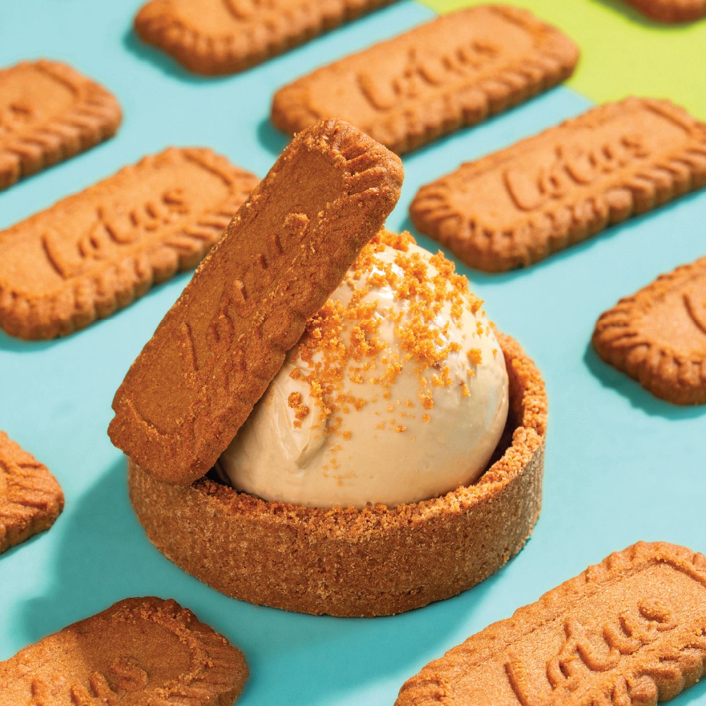 Lotus Biscoff Cheesecake Scoop