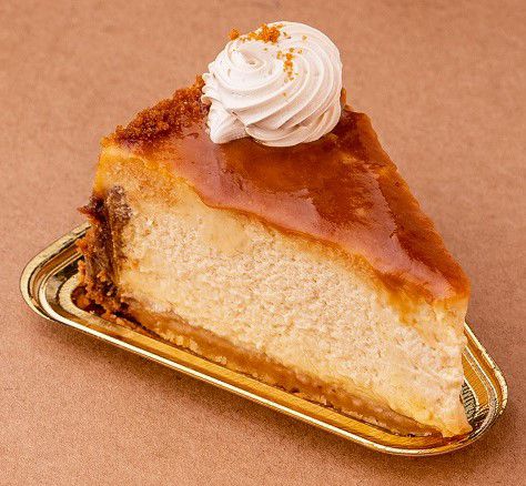 Lotus Biscoff Baked Cheesecake Slice