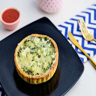 Spinach & Mushroom Quiche