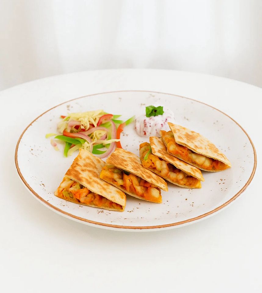 Butter Chicken Quesadilla