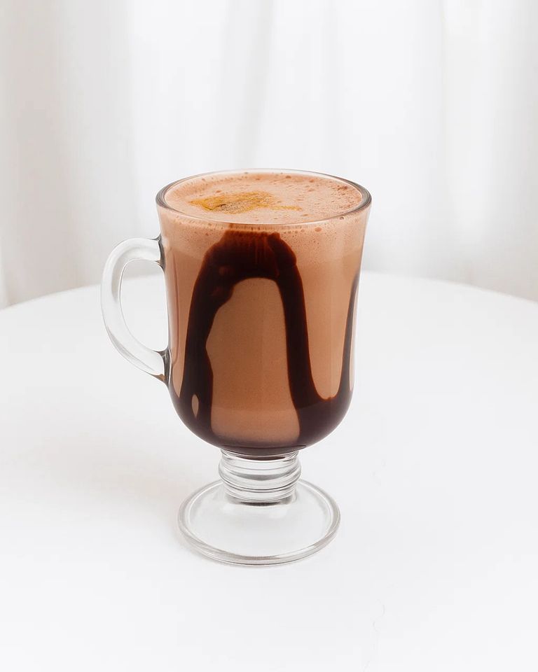 Iced Chocolate Hazelnut Latte