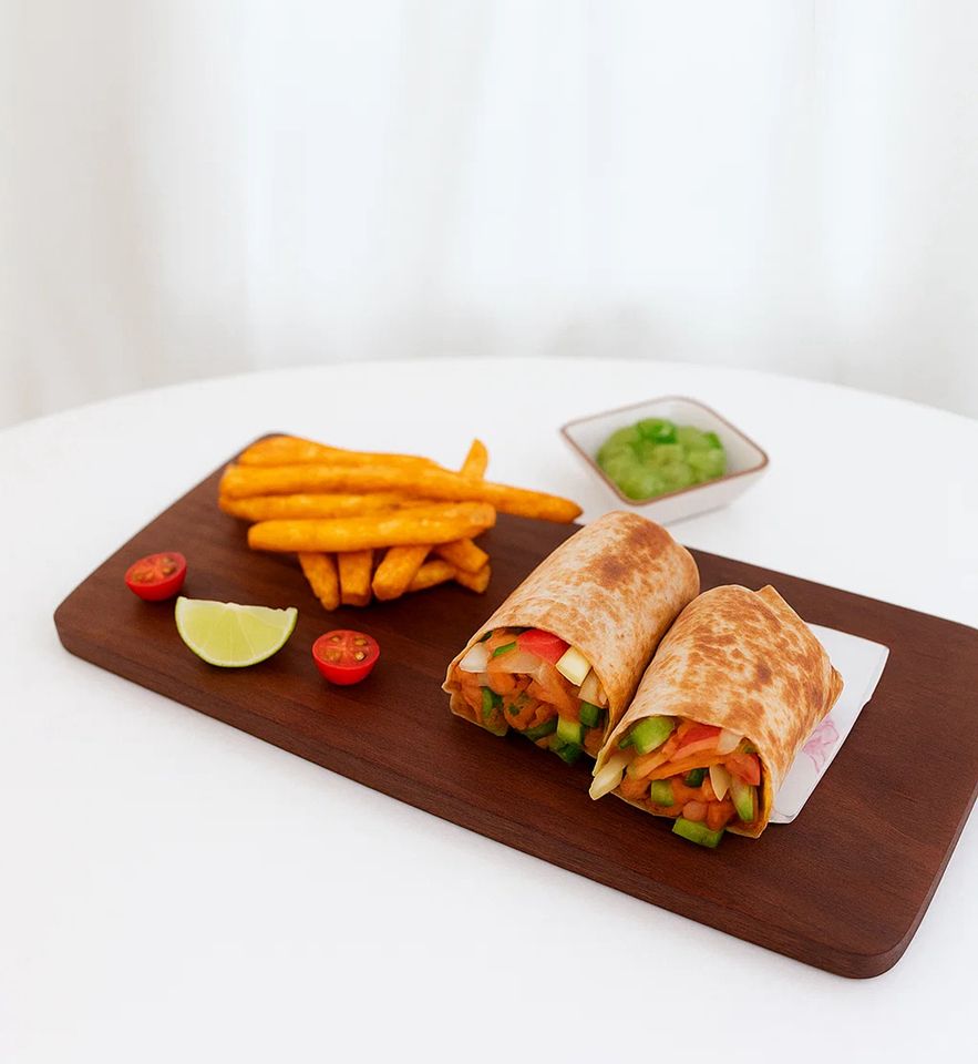 Tandoori Paneer Wrap