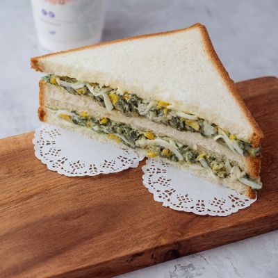 Spinach & Corn Cheese Sandwich