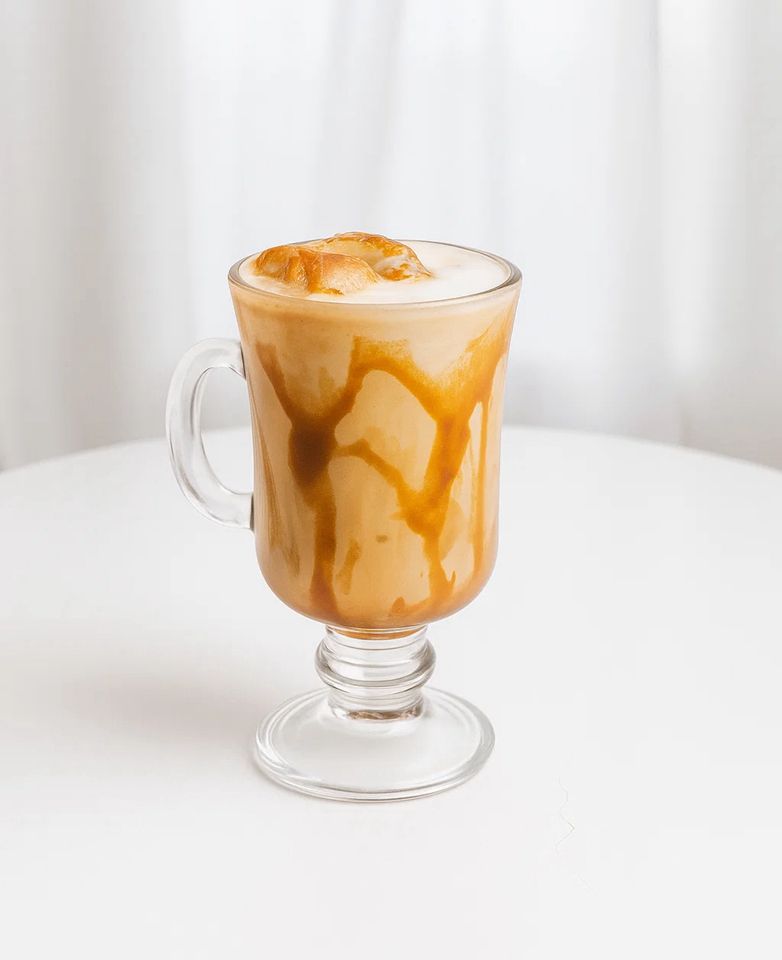 Iced Salted Caramel Latte