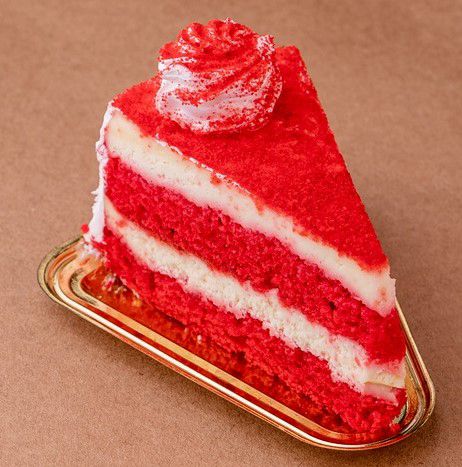 Red Velvet Cheesecake Slice
