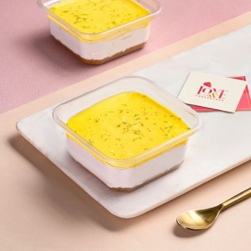 Lemon Cold Cheesecake Tub Sugar Free 250 gms