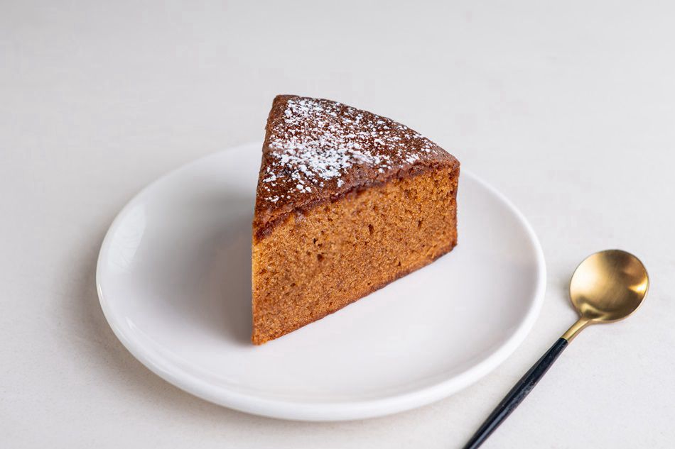 Caramel Tea Cake Slice