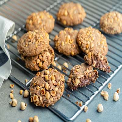 Nutella & Hazelnut Cookies