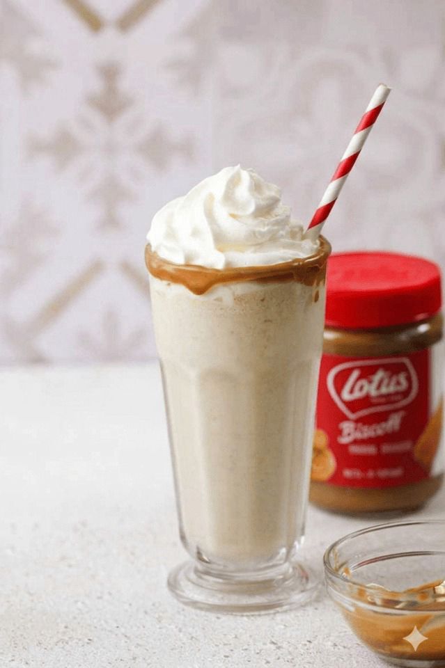 Lotus Biscoff Milkshake