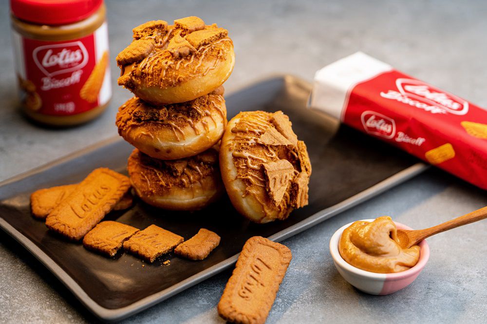 Lotus Biscoff Donut