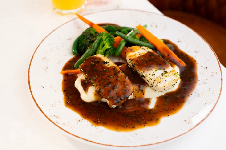 Black Peppercorn Paneer Steak