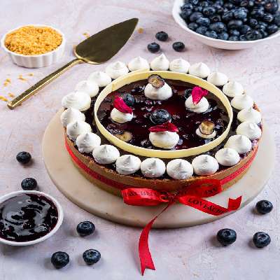 1/2 Kg Blueberry Cold Cheesecake