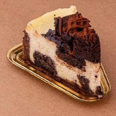 Brownie Baked Cheesecake (Slice)