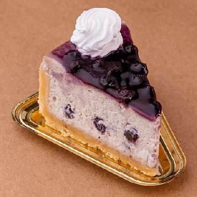 Blueberry Baked Cheesecake (Slice)