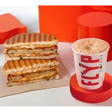 Cheesy Aloo Bunto + Any Cold Coffee