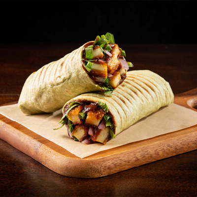 BBQ Paneer Wrap