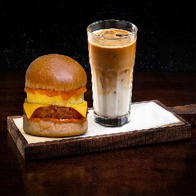 Egg N' Hash Brekkie + Any Coffee
