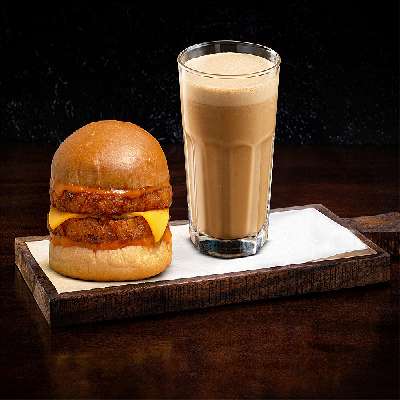 Veggy Crunch Brekkie + Cold Coffee