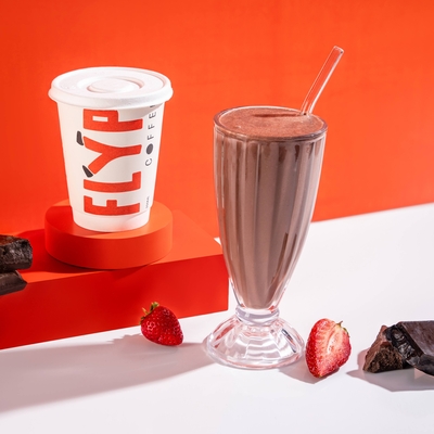 Dark Cocoa Berry Milkshake