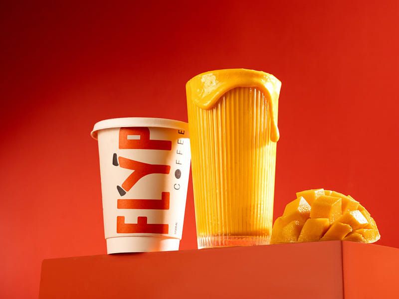 Mango Ice cream shake