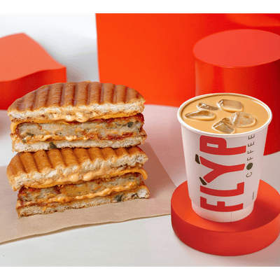 Cheesy Aloo Bunto + Any Coffee