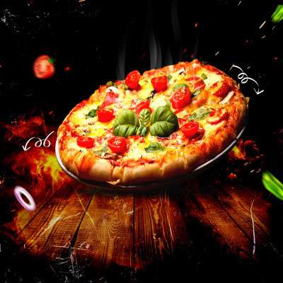 Tomato & Cheese Pizza