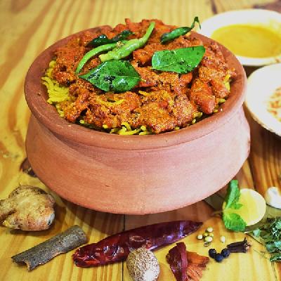 Chicken Kebab Biryani (Boneless)