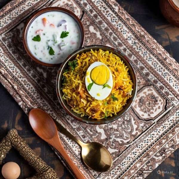 Mini Egg Biryani