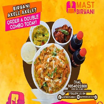 Family Veg Biryani Dawat (Good For 3)