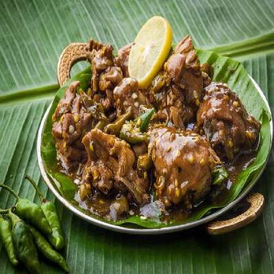 Andhra Style Chilli Chicken