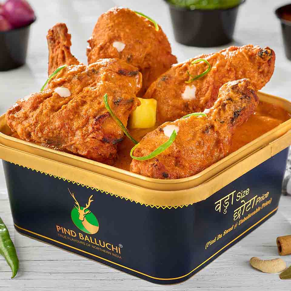 Murgh Makhani Half (04 Pcs)
