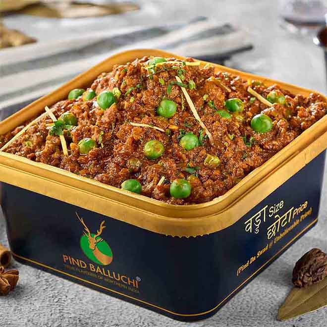 Meat Keema Matar