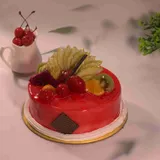 Eggless Mixed Fruit Cake