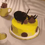Eggless Pineapple Cake