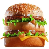 Double Cheese Veg Burger [Serves 1]
