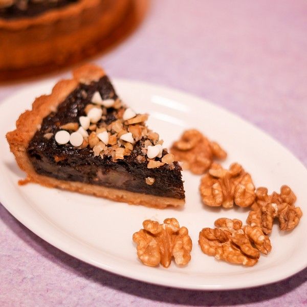 Banana Walnut Pie